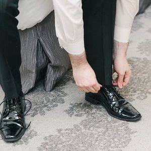 Calvin Klein Brodie Black Tuxedo Shoes